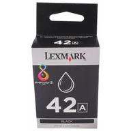 Tusze oryginalne - 18Y0342E LEXMARK 42A WKŁAD ATRAMENTOWY CZARNY - miniaturka - grafika 1