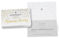 Kartki okolicznościowe i zaproszenia - Passion cards Zaproszenie na Uroczystość Pierwszej Komunii Świętej PMZ-075 - miniaturka - grafika 1