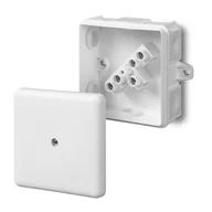 Puszki elektryczne i akcesoria - Elektro-Plast Puszka IP55 natynkowa 86 z wkładem 86x86x39 mm - miniaturka - grafika 1