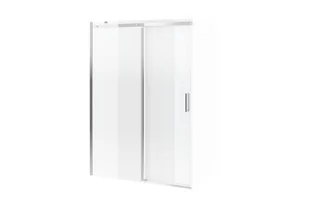 Rols drzwi przesuwne 130x200cm chrom 1/2 - Grzejniki łazienkowe - miniaturka - grafika 1