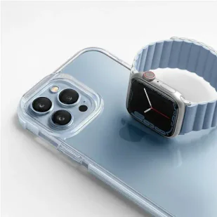 UNIQ pasek Revix do Apple Watch Series 4/5/6/7/SE 42/44/45mm. Reversible Magnetic biały-niebieski - Akcesoria do smartwatchy - miniaturka - grafika 3