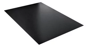 Blacha płaska Budmat czarna ultramat, wym. 1.25x2 m, grubość 0.5 mm - Pokrycia dachowe - miniaturka - grafika 1