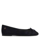 Baleriny - Baleriny Tommy Hilfiger FW0FW09357 Granatowy - miniaturka - grafika 1