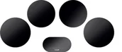 Płyty elektryczne do zabudowy - Foster MODULAR PACK 4 COOKING ZONES BLACK - miniaturka - grafika 1