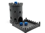 Gry planszowe - Wieża do Kości Gotyk - Dice Tower RPG Gry Planszowe Wybór Kolorów - miniaturka - grafika 1