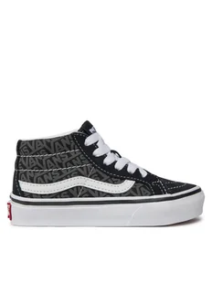 Vans Tenisówki Sk8-Mid Reissue VN000BVP6BT1 Czarny - Buty dla dziewczynek - miniaturka - grafika 1