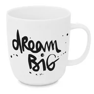 Kubki termiczne - ,,Dream Big" Kubek Porcelanowy Różowy 400 ml - miniaturka - grafika 1