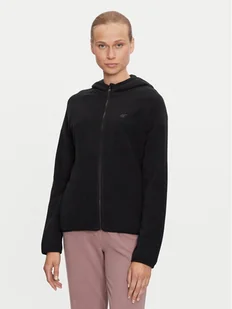 4F Polar 4FWMM00TFLEF291 Czarny Regular Fit - Bluzy damskie - miniaturka - grafika 1