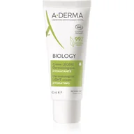 Kremy do twarzy - Krem do twarzy A-Derma Biology Light Moisturising Cream 40 ml (3282770146646) - miniaturka - grafika 1
