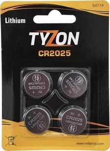 GP Tyzon CR2025 Lithium batterier, 4 stk. - Baterie i akcesoria - miniaturka - grafika 1