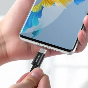 Baseus Superior kabel przewód USB Typ C - USB Typ C szybkie ładowanie Quick Charge / Power Delivery / FCP 100W 5A 20V 1m czarny (CATYS-B01) - Kable USB - miniaturka - grafika 9