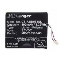 Akcesoria do tabletów i e-booków - Cameron Sino Amazon Kindle 7 58-000083 890mAh 3.29Wh Li-Polymer 3.7V - miniaturka - grafika 1