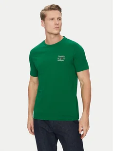 Tommy Hilfiger T-Shirt Stack MW0MW38622 Zielony Regular Fit - Koszulki męskie - miniaturka - grafika 1