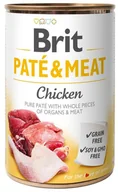Mokra karma dla psów - BRIT PATE & MEAT CHICKEN 400g - miniaturka - grafika 1