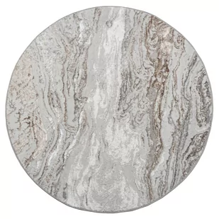 Dywan okrągły Century Marmur szarp-beżowy śr. 160 cm - Dywany - miniaturka - grafika 1