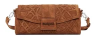 Torebki damskie - Desigual Women's Accessories PU Shoulder Bag, brązowa, brązowy - miniaturka - grafika 1