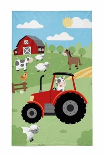 Ręcznik młodzieżowy dziecięcy 30x50 wesoła farma 26 - Okrycia kąpielowe dla dzieci - miniaturka - grafika 1
