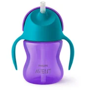 Kubki dla dzieci - SCF796/02 KUBEK SŁOMKA 200ML GIRL - miniaturka - grafika 1