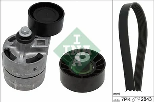 Zestaw paska klinowego wielorowkowego INA 529 0364 10 - Paski klinowe i wielorowkowe - miniaturka - grafika 1