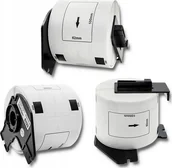 Etykiety do drukarek - Etykieta BROTHER DK-11202 62mm x 100mm 300 sztuk na rolce, czarny na białym zam - miniaturka - grafika 1