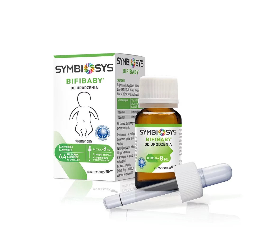 Biocodex Symbiosys Bifibaby krople 8 ml