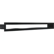 Akcesoria kominkowe - Kratki.pl Kratka wentylacyjna tunel 60x600 mm CZARNA TUNEL/6/60/C - miniaturka - grafika 1