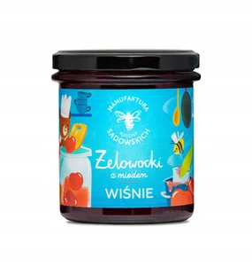 Żelowocki z miodem Wiśnie - Konfitury, marmolady, powidła - miniaturka - grafika 1