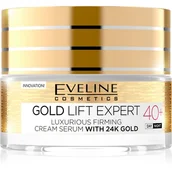 Serum do twarzy - GOLD LIFT EXPERT LUKSUSOWY ULTRA-UJĘDRNIAJĄCY KREM-SERUM 40+ - miniaturka - grafika 1
