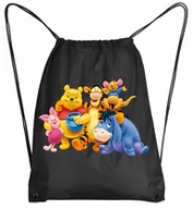 Torby szkolne - 3176 Kłapouchy Kubuś Puchatek Plecak Worek Szkolny - miniaturka - grafika 1