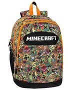 Plecaki szkolne i tornistry - Organizowany plecak szkolny - Funtage Minecraft - Wielobarwny - miniaturka - grafika 1