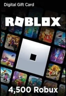 Kody i doładowania cyfrowe - Roblox Gift Card 4 500 Robux (PC) - Roblox Key - GLOBAL - miniaturka - grafika 1