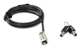 DICOTA BASE XX Laptop Lock Wedge zapięcie do kabli Antracyt 1,5 m - Kontrola dostępu - miniaturka - grafika 1