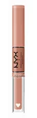 Szminki - NYX Professional Makeup - SHINE LOUD HIGH PIGMENT LIP SHINE - Płynna, dwustronna pomadka do ust - 6.8 ml - DARING DAMSEL - miniaturka - grafika 1