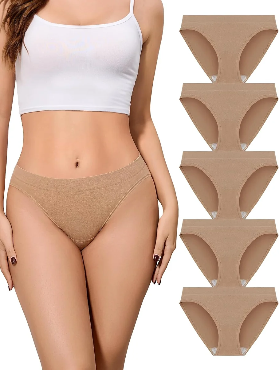 MAJTKI DAMSKIE BIKINI ODDYCHAJĄCE WYGODNE FIGI SPORTOWE NYLON ELASTAN