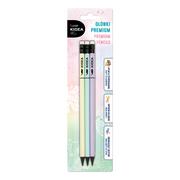 Ołówki - Ołówki premium 3 szt. KIDEA - DERFORM - miniaturka - grafika 1