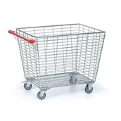 Wózki magazynowe - Wózek transportowy, drut, 960 x 655 x 760 mm - miniaturka - grafika 1