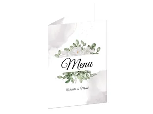Weselne menu - 4 szt. - Wesele i ślub - miniaturka - grafika 1