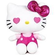 Maskotki i pluszaki - Hello Kitty Maskotka Różowa Pluszowa Oryginał 50 urodziny - miniaturka - grafika 1