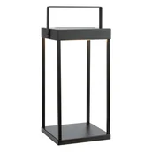 Lampy ogrodowe - Czarny zewnętrzny lampion solarny LED na USB (wysokość 42 cm) Pure – Markslöjd - miniaturka - grafika 1