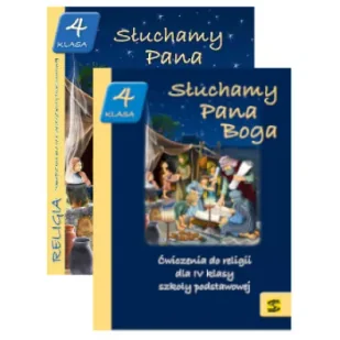 Słuchamy Pana Boga 4. Podręcznik i ćwiczenia do religii dla klasy 4 szkoły podstawowej - Podręczniki dla szkół podstawowych - miniaturka - grafika 1