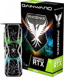 Gainward Karta VGA GeForce RTX 3070 Phoenix 8GB GDDR6 256bit HDMI+3xDP PCIe4.0 471056224-1990 - Karty graficzne - miniaturka - grafika 1
