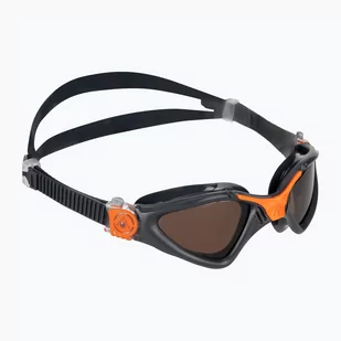 Okulary do pływania Aquasphere Kayenne grey/orange - Maski do nurkowania - miniaturka - grafika 1
