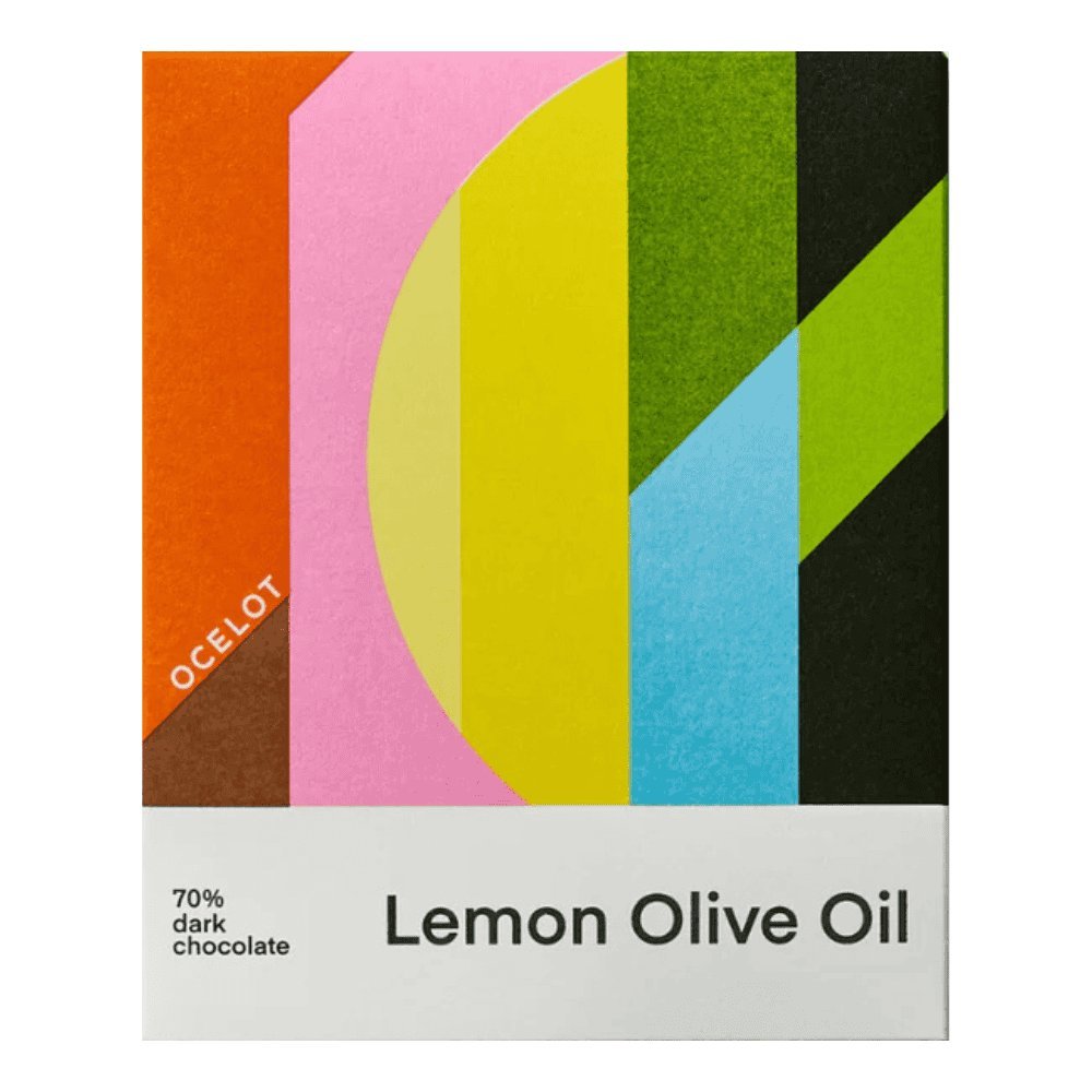 Ocelot czekolada ciemna 70% Lemon Olive Oil 70g