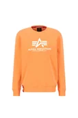 Bluzy męskie - Bluza Alpha Industries Basic Sweater tangerine - miniaturka - grafika 1
