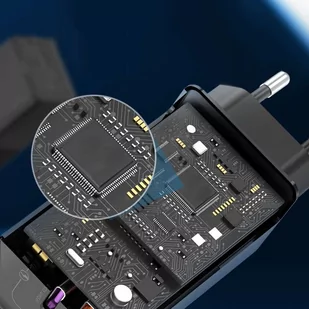 Ładowarka sieciowa szybka Alogy Quick Charge QC 3.0 USB-A + USB-C PD 65W czarna - Ładowarki do telefonów - miniaturka - grafika 2