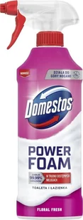 Unilever DOMESTOS Power Foam Piana do czyszczenia toalety Floral 435 ml - Inne artykuły czyszczące - miniaturka - grafika 1