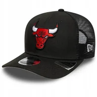 Czapki i chusty sportowe męskie - New Era czapka z daszkiem Chicago Bulls NBA czarny r. uniwersalny 9SEVENTY - miniaturka - grafika 1