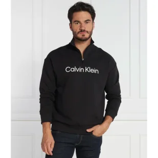 Calvin Klein Bluza HERO LOGO QUARTER ZIP | Comfort fit - Bluzy męskie - miniaturka - grafika 1