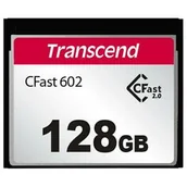 Karty pamięci - Transcend TS128GCFX602 pamięć flash 128 GB CFast 2.0 MLC TS128GCFX602 TS128GCFX602 - miniaturka - grafika 1