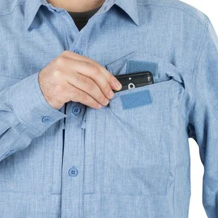 Helikon - Koszula Defender Mk2 Gentleman Shirt® - Melange Light Blue - KO-DGM-PO-6520Z - Koszule męskie Helikon - Koszula Defender Mk2 Gentleman Shirt® - Melange Light Blue - KO-DGM-PO-6520Z - Koszule męskie - miniaturka - grafika 5